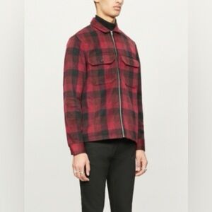 ALLSAINTS “Medora Cotton & Linen Shirt” SZ Large